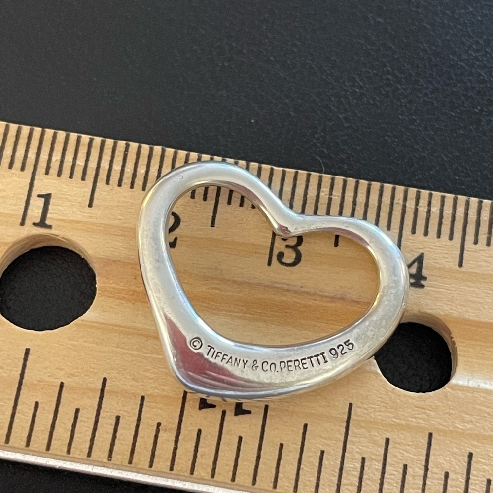 Tiffany & Co. Silver Heart Necklace Pendant